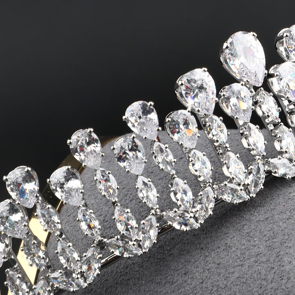 Zircon Light Luxury Crown Bride Wedding