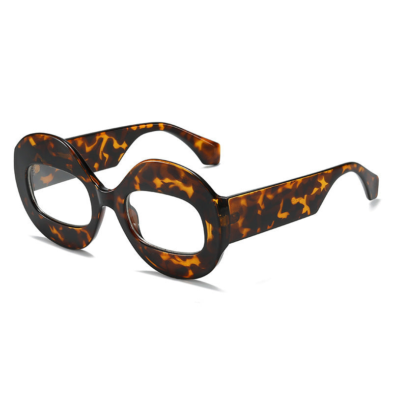 Avant-garde Color Contrast European And American Catwalk Luxury Sunglasses