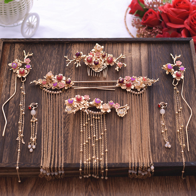 Wedding Xiuhe headdress accessories