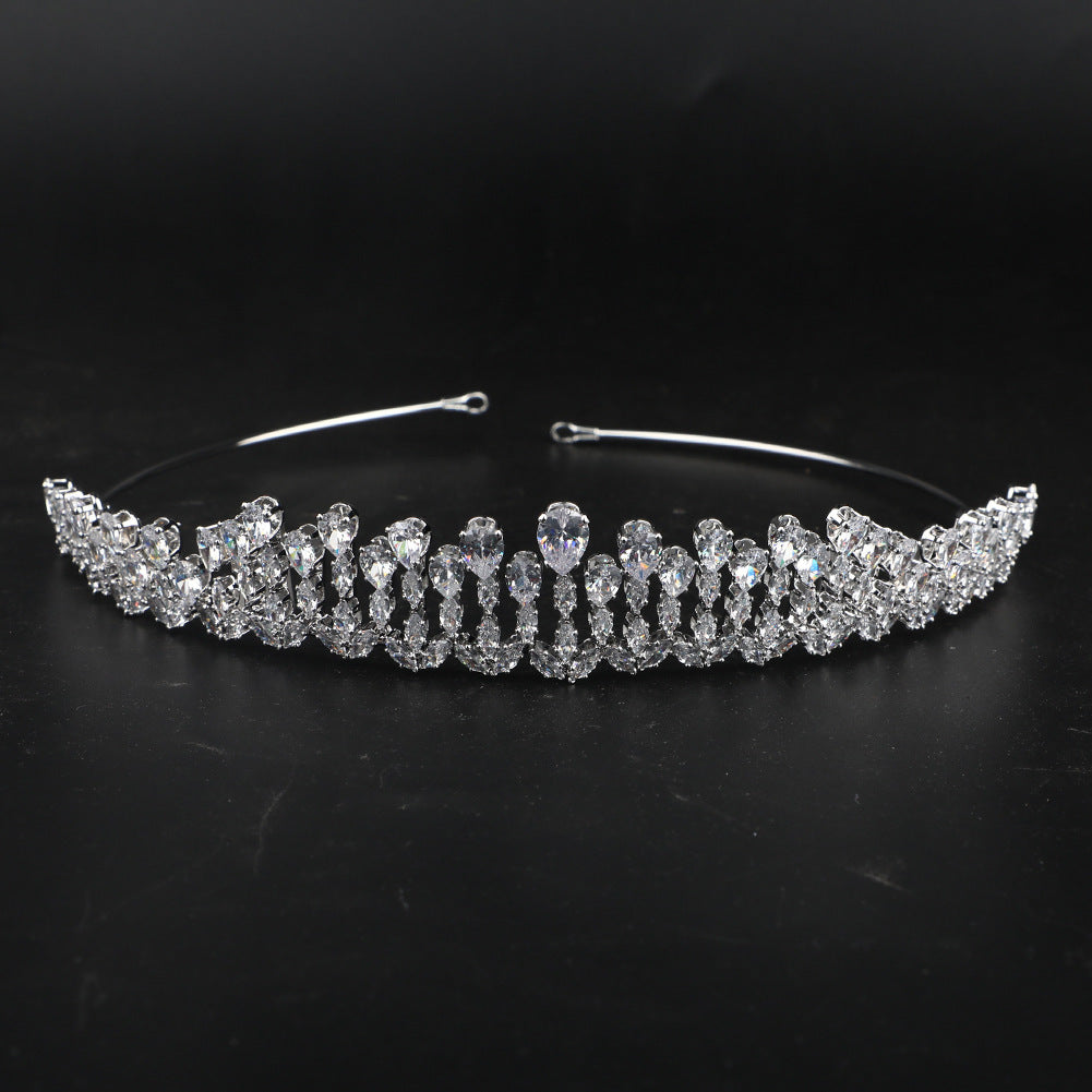 Zircon Light Luxury Crown Bride Wedding