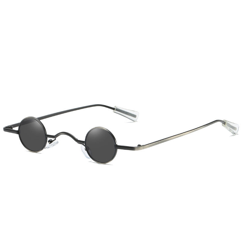 Punk Men And Women Hanging Nose Sunglasses Retro