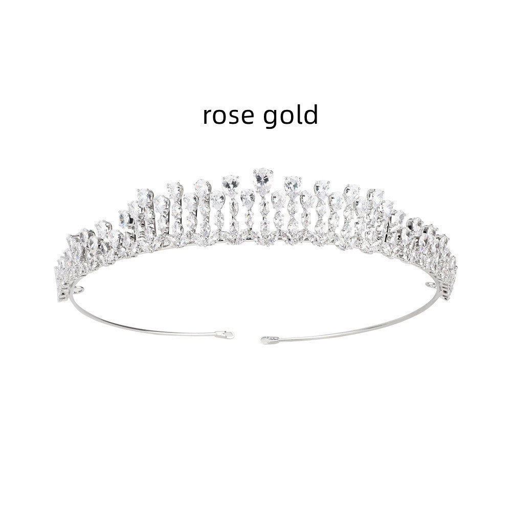 Zircon Light Luxury Crown Bride Wedding