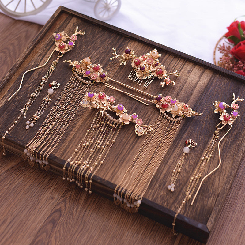 Wedding Xiuhe headdress accessories