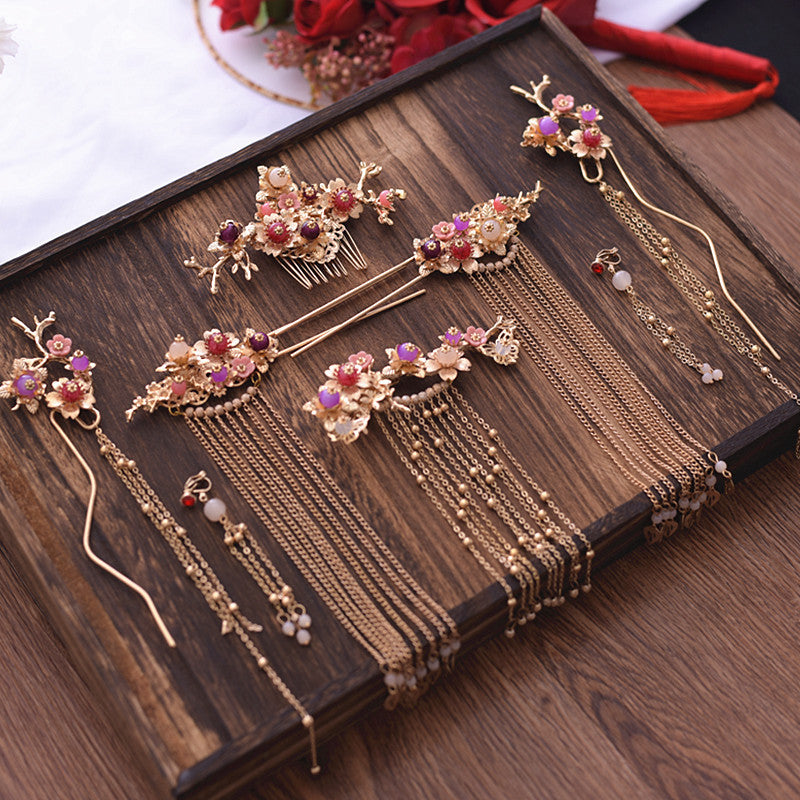 Wedding Xiuhe headdress accessories