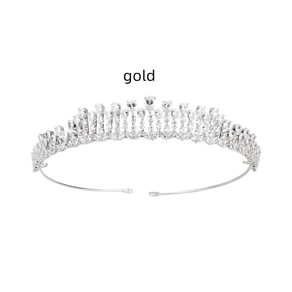 Zircon Light Luxury Crown Bride Wedding