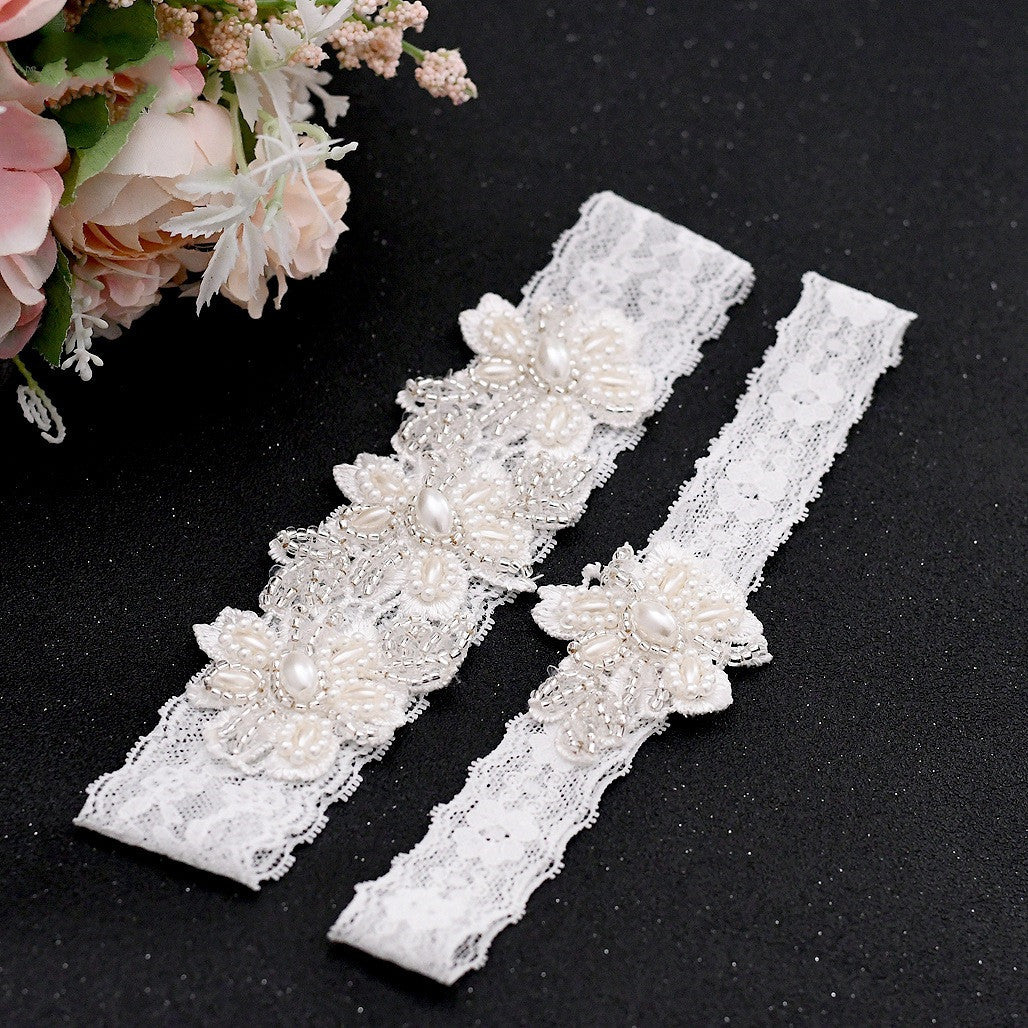 Western-style Wedding Accessories Bridal Garter Sexy Lace Collar Leg Sleeve Thigh Ring