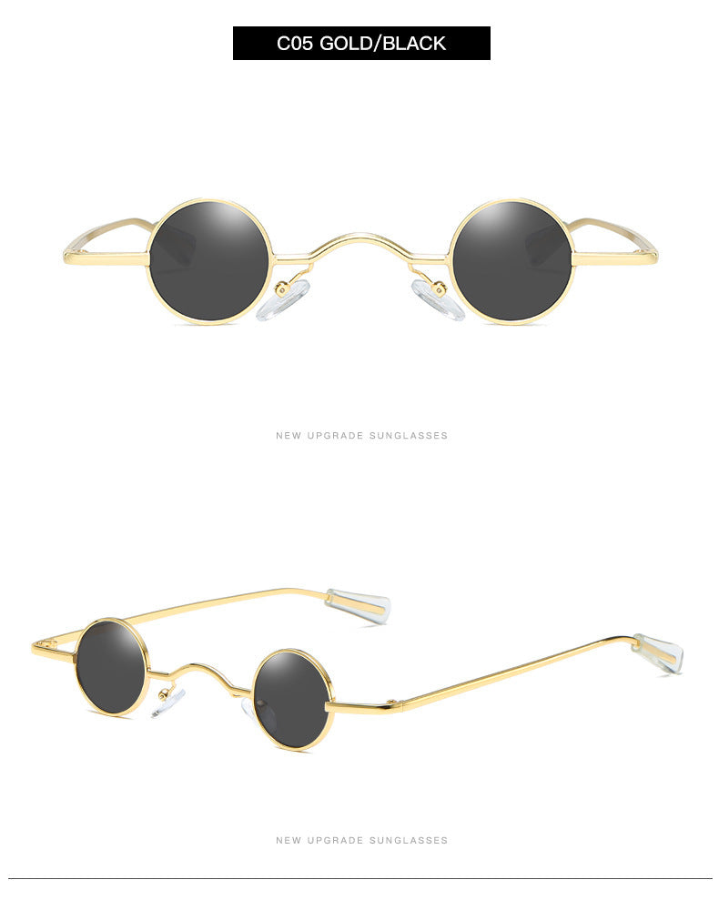 Punk Men And Women Hanging Nose Sunglasses Retro