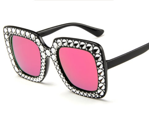 Square diamond sunglasses