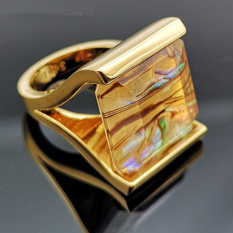 Luxury plating ring