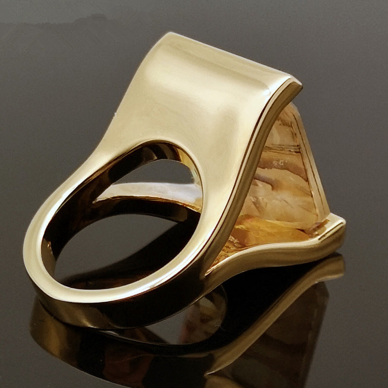 Luxury plating ring