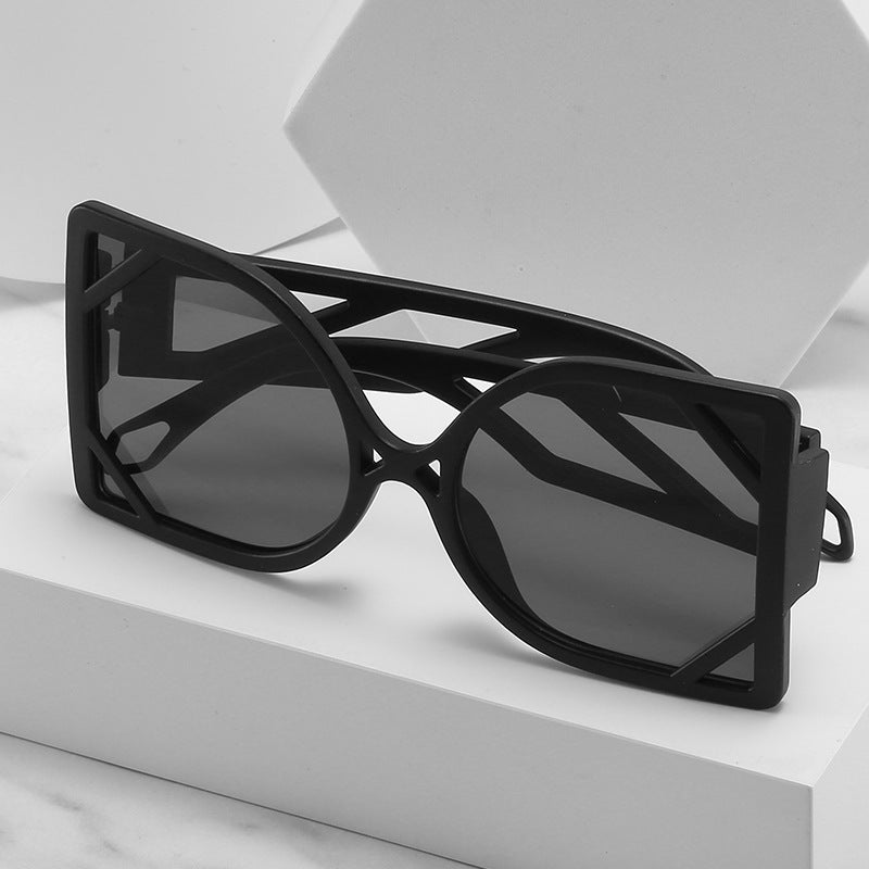 Big Square Rim Sunglasses Fashion Men And Women