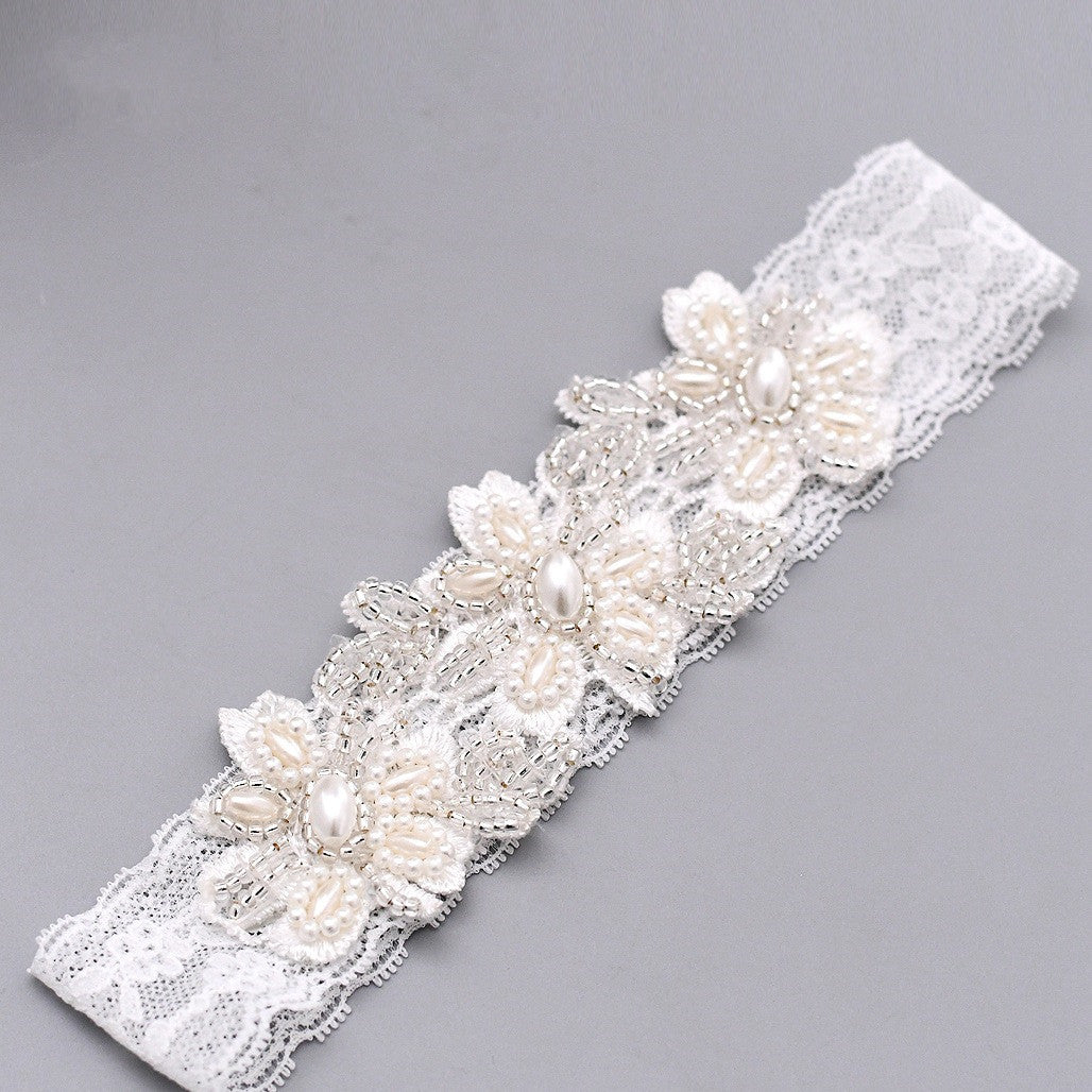 Western-style Wedding Accessories Bridal Garter Sexy Lace Collar Leg Sleeve Thigh Ring