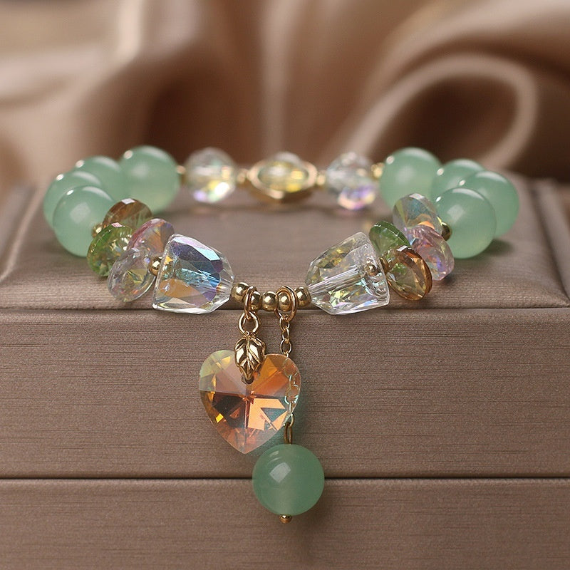 Aquamarine Crystal Bracelet For Women Affordable Luxury Fashion