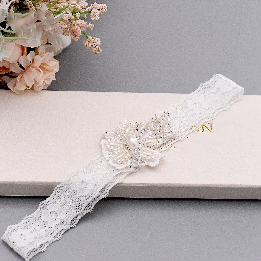 Western-style Wedding Accessories Bridal Garter Sexy Lace Collar Leg Sleeve Thigh Ring