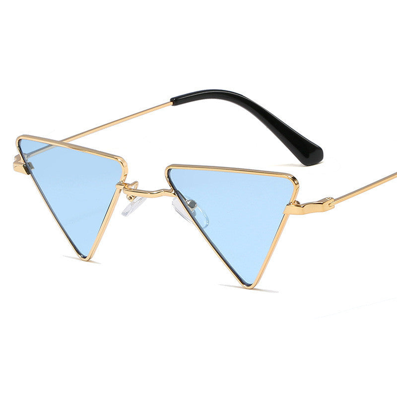 Triangle frame sunglasses