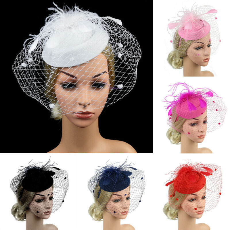 European And American Bridal Wedding Net Yarn Hair Accessories Fashion Headband Headdress