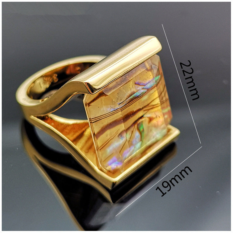 Luxury plating ring