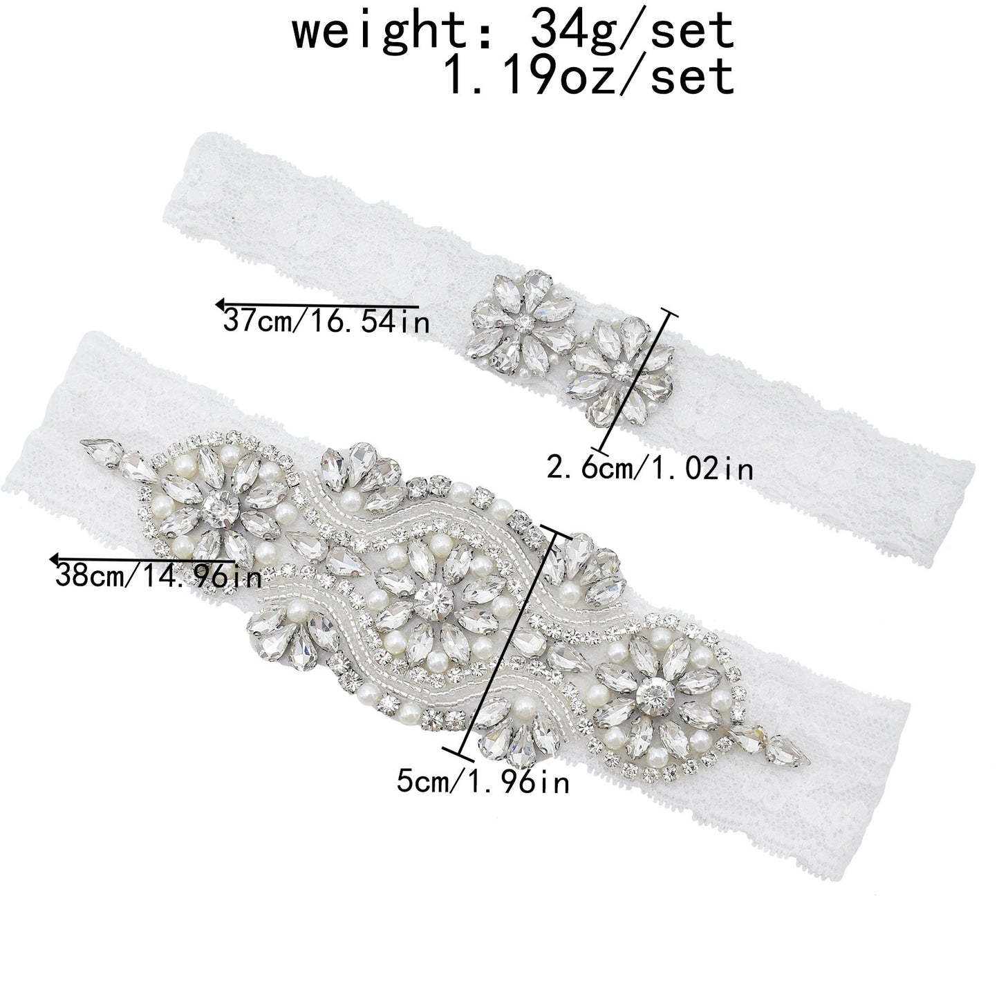 Sexy Leg Loops Handmade Lace Wedding Garter Accessories