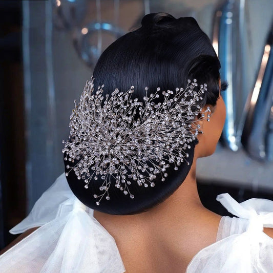 Handmade Rhinestone Headdress Wedding Hair Accessories