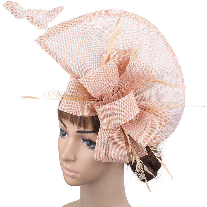 Exaggerated European And American Wind Cover Mesh Hair Accessories Fashion Bride Wedding Accessories