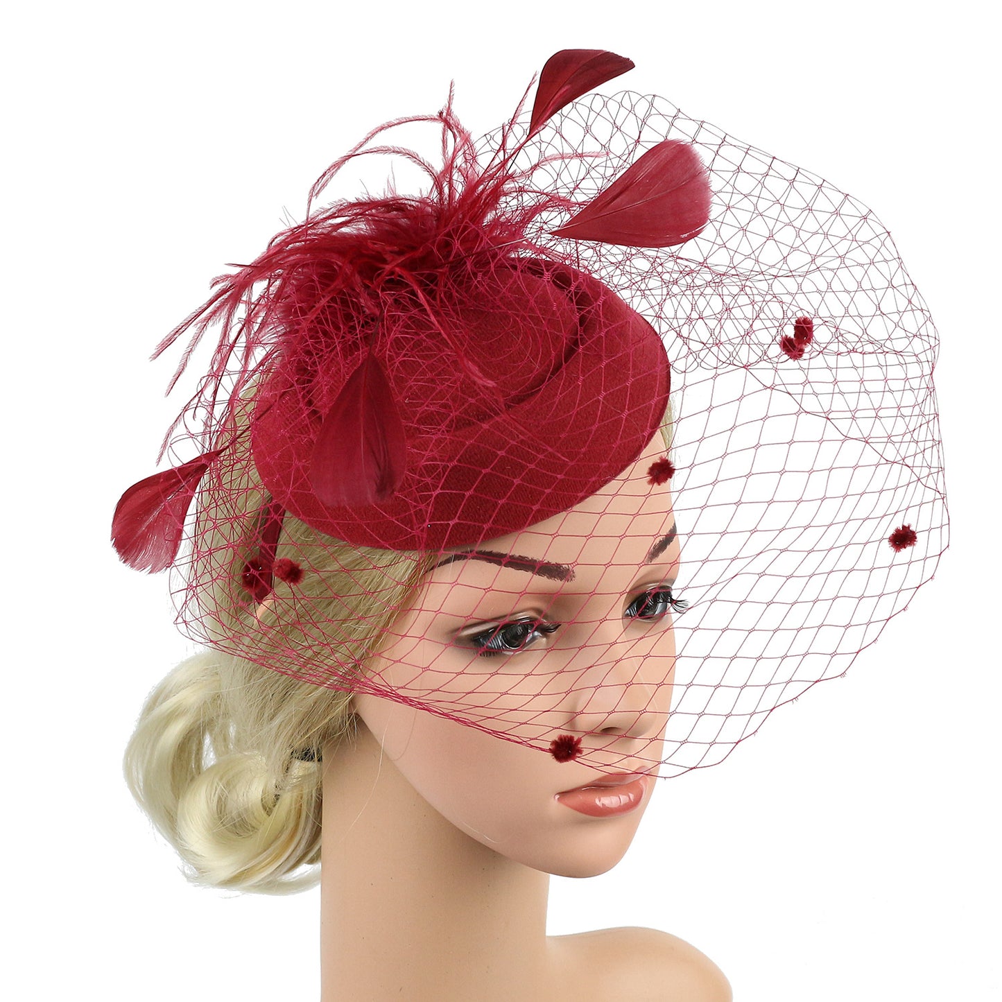 European And American Bridal Wedding Net Yarn Hair Accessories Fashion Headband Headdress