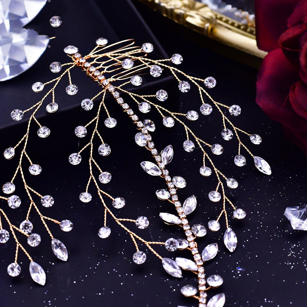 Bridal Tiara Rhinestone Wedding Hair Accessories