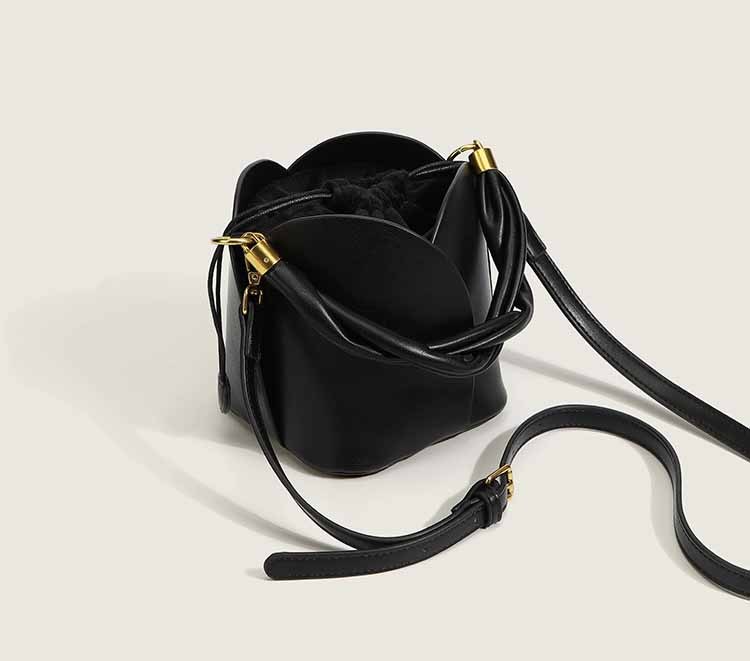 Style Fashion Women Bag In Handbags Genuine Leather Tote Sling Shoulder Ladies Handbag Luxury Flowers Design Bucket Bags